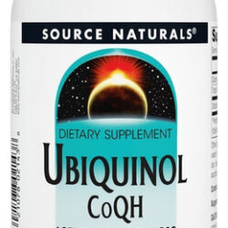 Ubiquinol Co Qh 100mg 90 Softgels By Source Naturals