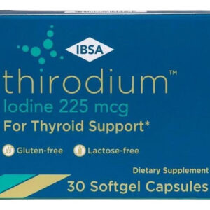 Tirodium - Suplemento De Suporte À Tireoide - 225mcg De Iodo
