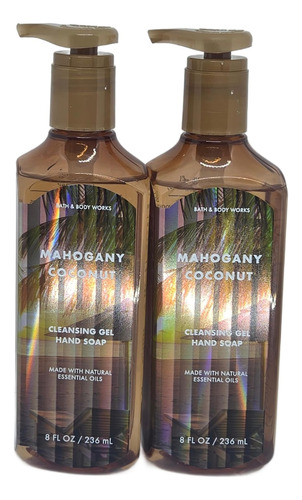 Sabonete Para Mãos Bath & Body Works Coconut De Caoba Gel Ge - Imagem 2