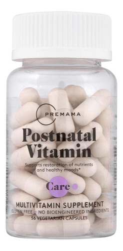 Multivitamínico Pós-parto Premama Com Vitamina B12 E Folato,