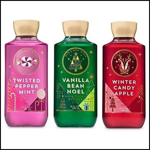 Bath And Body Works 3 Pacotes De Gel De Ducha De 10 Onças Me