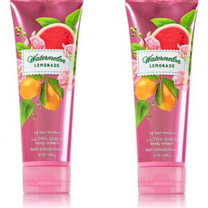 2pk Bath & Body Works Ultra Shea Cream Melancia Limonada