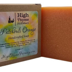 Sabonete De Laranja Patchouli Para Homens Em Barra De 5 Onça