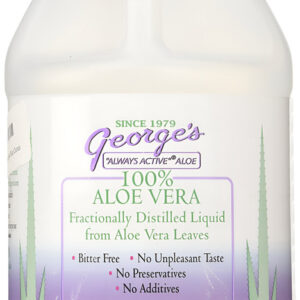 Suplemento De Aloe Vera Da George 64 Oz 100% Ativo Makeup