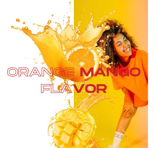 Mindfx Performance Pro Blend - Manga Laranja | Bastões De En - Imagem 7