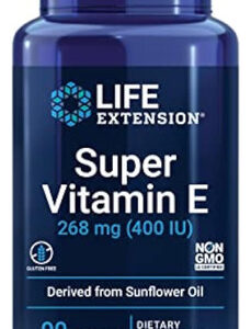 Life Extension Super Vitamin E 268 Mg - Para O Coração