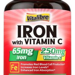 Suplemento De Ferro 65mg Com Vitamina C, Ferro Carbonil Amig