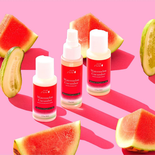Névoa Hidratante 100% Pura De Melancia E Pepino 17 Fl Oz Ma - Imagem 5