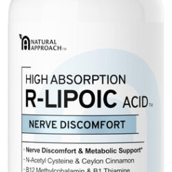 Ácido R-lipoico Natural De Alta Absorção - Apoia A Saúde Dos