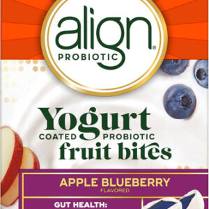 Alinhar Probiótico Mordidas De Frutas Probióticas Revestida