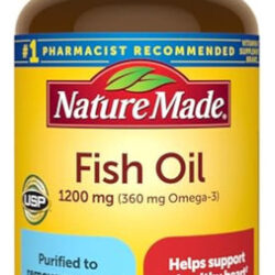 Óleo De Peixe Feito Na Natureza 1200 Mg Óleo De Peixe