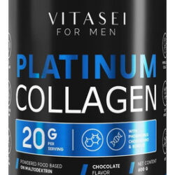 Pó De Colágeno Hidrolisado Vitasei Para Homens - Bcaa Enriqu