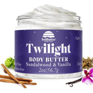 Creme De Noite Crepúsculo Solbutter Purple Canyon De 2 Onças