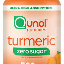 Gummies De Açafrão De Açúcar Zero Qunol Gomoso Com Curcumin
