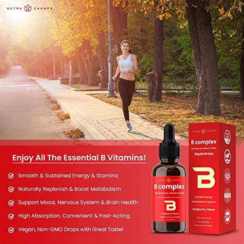 Nutrachamps Vitamina B Complex Gotas Líquidas | Suplemento C - Imagem 5