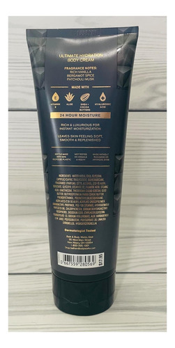 Creme Corporal Bath And Body Works Vanilla Noir 8 Onças Pa - Imagem 2