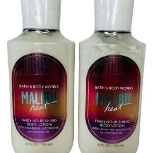 Loção Corporal Bath & Body Works Malibu Heat 8 Onças Cada 2