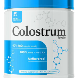 Colostro Em Pó Prime Mais De 40% Igg Alimentado Com Capim