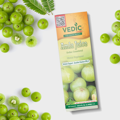 Sucos Védicos Suco De Amla, Suplemento De Groselha Indiana C - Imagem 5
