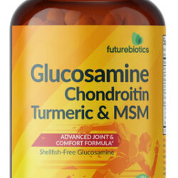 Suplemento Futurebiotics Glucosamina Condroitina Cúrcuma E