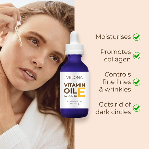 Aceite De Vitamina E 2 Oz 42000 Iu 100% Puro Y Natural - Imagem 2