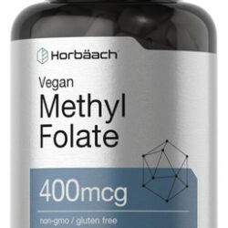 Horbäach Metil Folato 400 Mcg 150 Cápsulas Veganas Não O