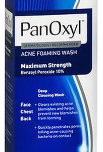 Sabonete Facial Panoxyl Acne Foaming Wash 165 Ml Da Panoxyl