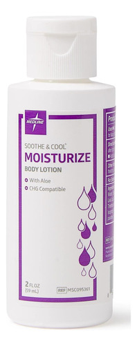 Medline Loção Corporal Hidratante Soothe & Cool Perfumada