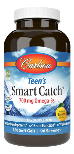 Carlson - Teens Smart Catch, 700 Mg De Ômega-3, Desenvolvime