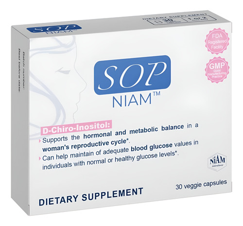 Pcos Sop Niam - Suplemento Alimentar Com D-chiro Inositol, V