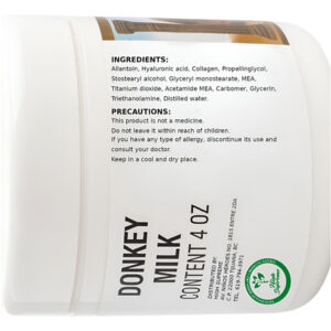 Creme Facial De Leite De Burra High Supreme Com Colágeno E M