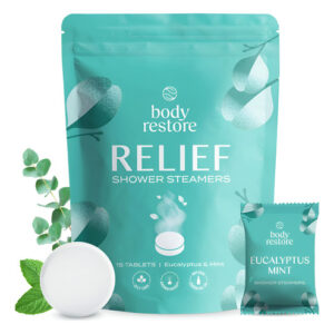 Vaporizadores De Banho Body Restore Aromaterapy Pacote Com