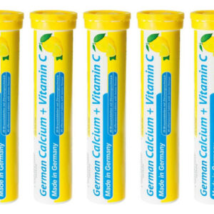 Cálcio Alemão + Vit. C - 100 Comprimidos Efervescentes De Be