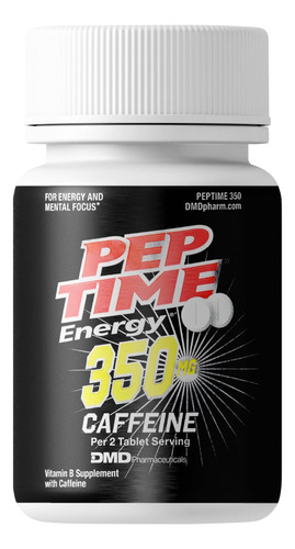Comprimidos De Energia Peptime, Comprimidos De Cafeína De Vi