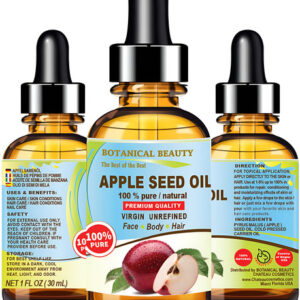 Óleo De Semente De Maçã 100% Puro Botanical Beauty 30ml Make