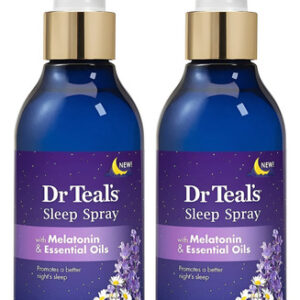 Conjunto De Spray Para Dormir Dr. Teal Com Melatonina E Óleo