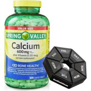 Primavera - Vale Cálcio 600 Mg + Vitamina D 20 Mcg - 500 Con
