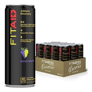 Mistura De Recuperação E Creatina Lifeaid Fitaid Rx Bcaa