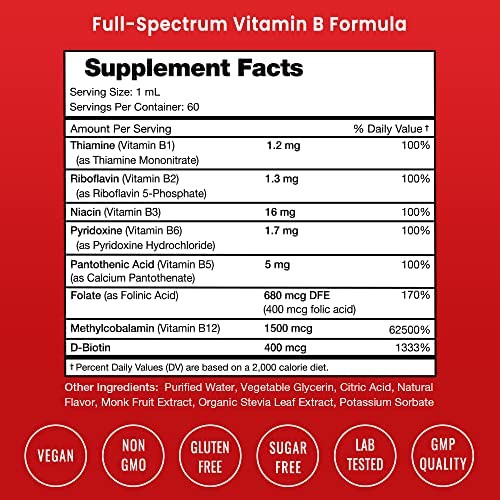 Nutrachamps Vitamina B Complex Gotas Líquidas | Suplemento C - Imagem 2