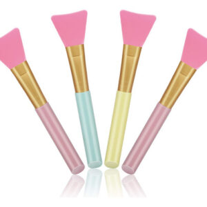 Pincéis Aplicadores De Máscara Facial Cuttte Silicone 4 Unid