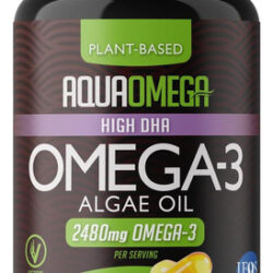 Suplemento De Alto Dha À Base De Plantas Aquaomega Ultimate