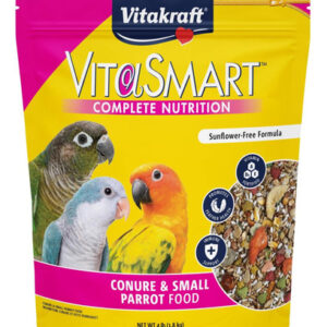 Vitakraft Vita Smart Gourmet Conure Food - Vitamina -fortifi