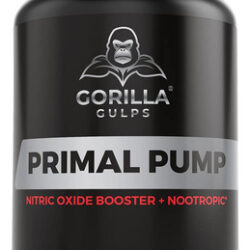 Gorilla Gulps - Suplemento De Óxido Nítrico Primal Pump Noot