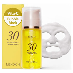 Máscara De Bolha Menokin 30 Seconds Quick [brilhante] Com Vi