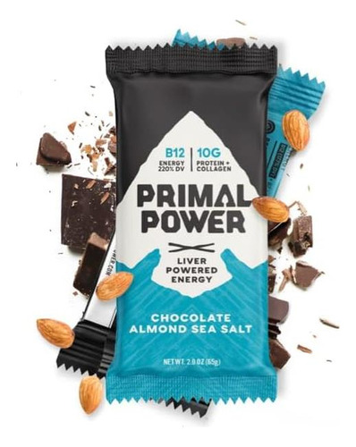 Barras De Nutrição Alimentadas Pelo Fígado Primal Power - B1