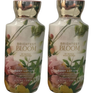 Bath & Body Works Bright Bloom Loção De 8 Onças Cada Pacote