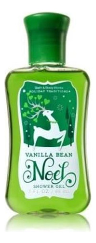 Bath Body Works Vanilla Bean Noel Gel Gel Tamaño De Viaje 3 - Imagem 2