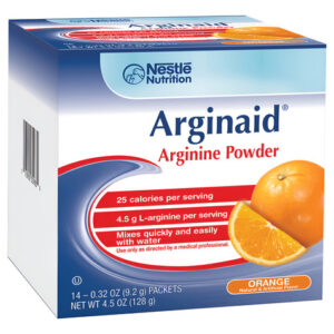 Suplemento Nestlé Arginaid Oral Orange Com 14 Pacotes De 10