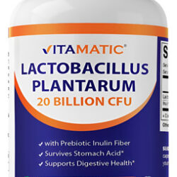 Vitamatic Lactobacillus Plantarum - 20 Bilhões Por Cápsula D