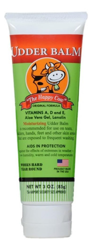 The Cow Moisturizing Udder Balm - Tubo De 3 Onças